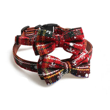 Red Striped Puppy Cat Collar